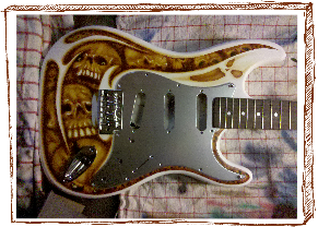 Stratocaster Schädel